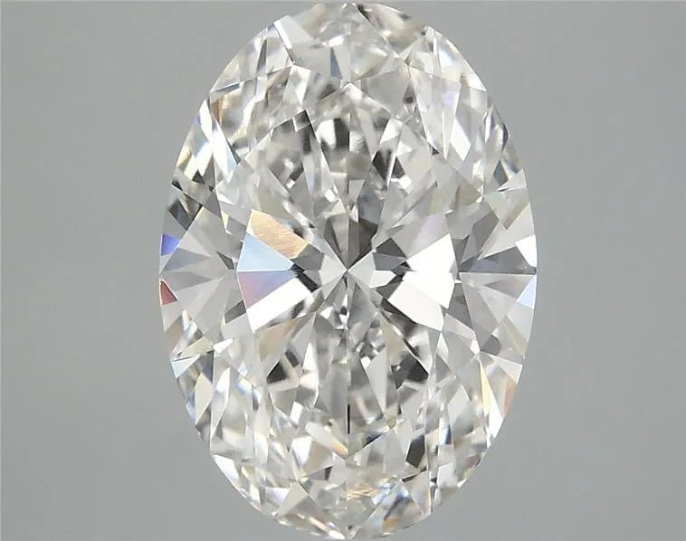 3.06ct Oval Lab Grown Diamond (Colour G, Clarity VS1, IGI Certified) - Jewelry by Cleo