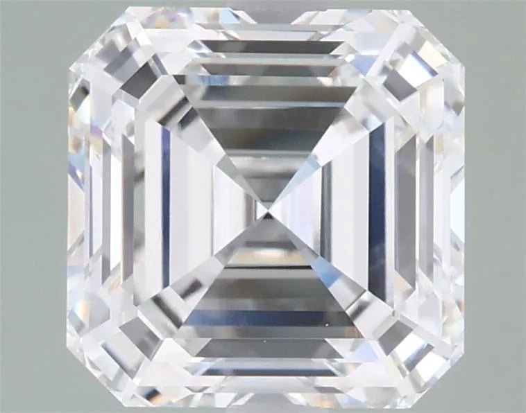 3.07ct Asscher Lab Grown Diamond (Colour F, Clarity VVS2, IGI Certified) - Jewelry by Cleo