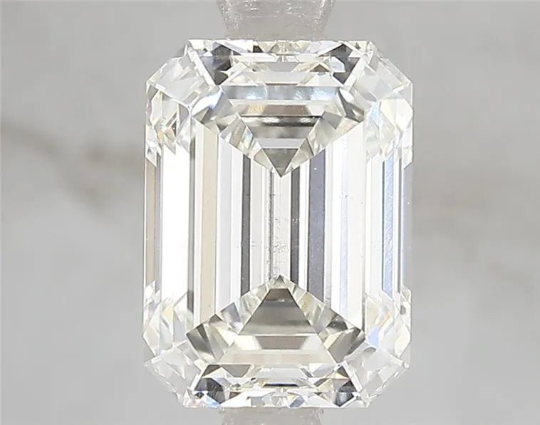 3.07ct Emerald Lab Grown Diamond (Colour H, Clarity VS2, IGI Certified) - Jewelry by Cleo