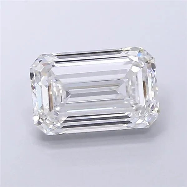3.09ct Emerald Lab Grown Diamond (Colour E, Clarity VVS2, IGI Certified) - Jewelry by Cleo
