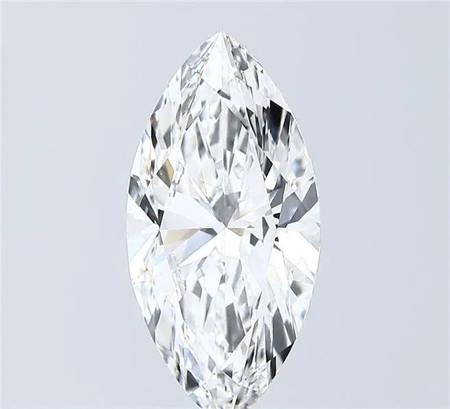 3.09ct Marquise Lab Grown Diamond (Colour E, Clarity VVS2, IGI Certified) - Jewelry by Cleo