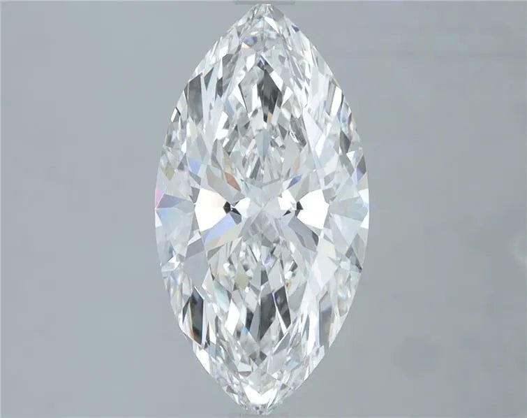 3.09ct Marquise Lab Grown Diamond (Colour E, Clarity VVS2, IGI Certified) - Jewelry by Cleo