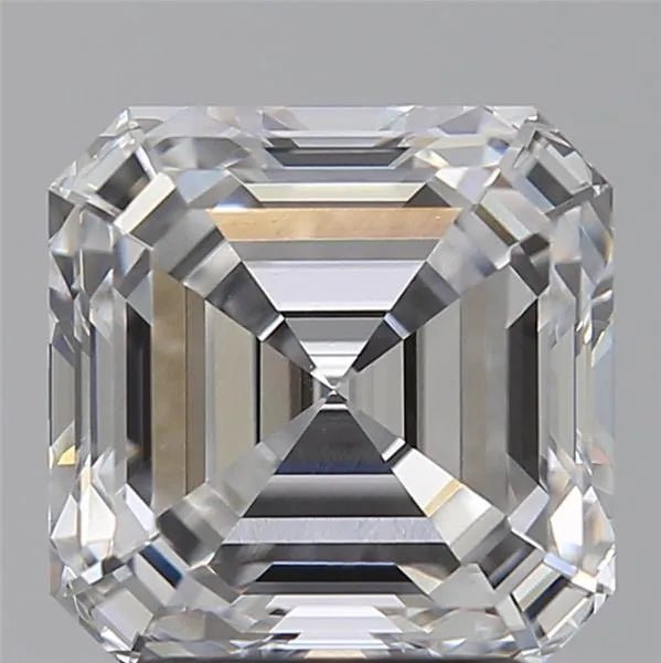 3.09ct Square emerald Lab Grown Diamond (Colour D, Clarity VVS2, IGI Certified) - Jewelry by Cleo