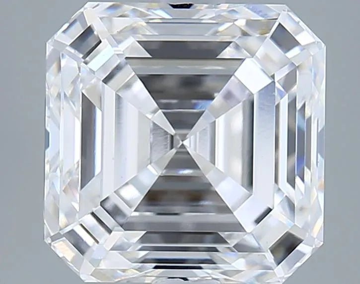 3.10ct Asscher Lab Grown Diamond (Colour E, Clarity VS1, IGI Certified) - Jewelry by Cleo
