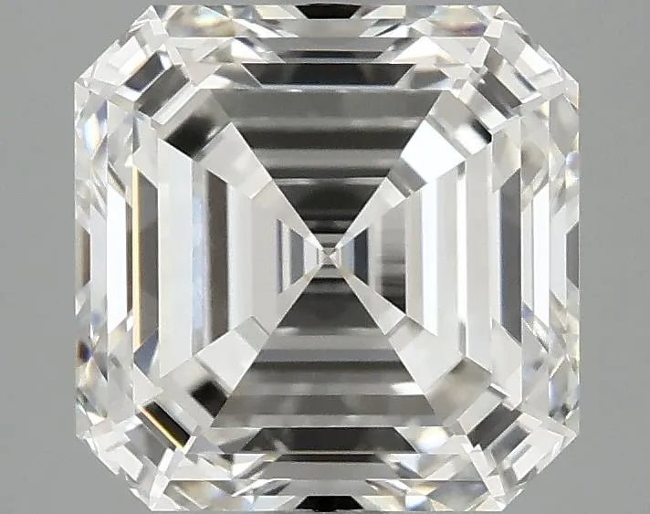 3.10ct Asscher Lab Grown Diamond (Colour F, Clarity VVS2, IGI Certified) - Jewelry by Cleo