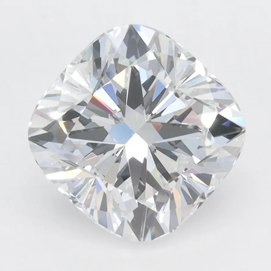 3.10ct Cushion modified Lab Grown Diamond (Colour D, Clarity VVS1, IGI Certified) - Jewelry by Cleo
