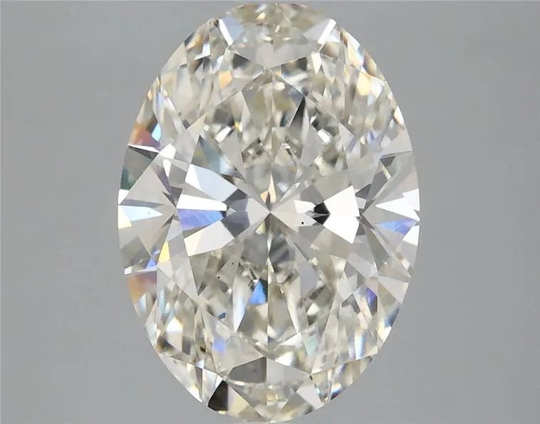 3.10ct Oval Lab Grown Diamond (Colour H, Clarity VS1, IGI Certified) - Jewelry by Cleo