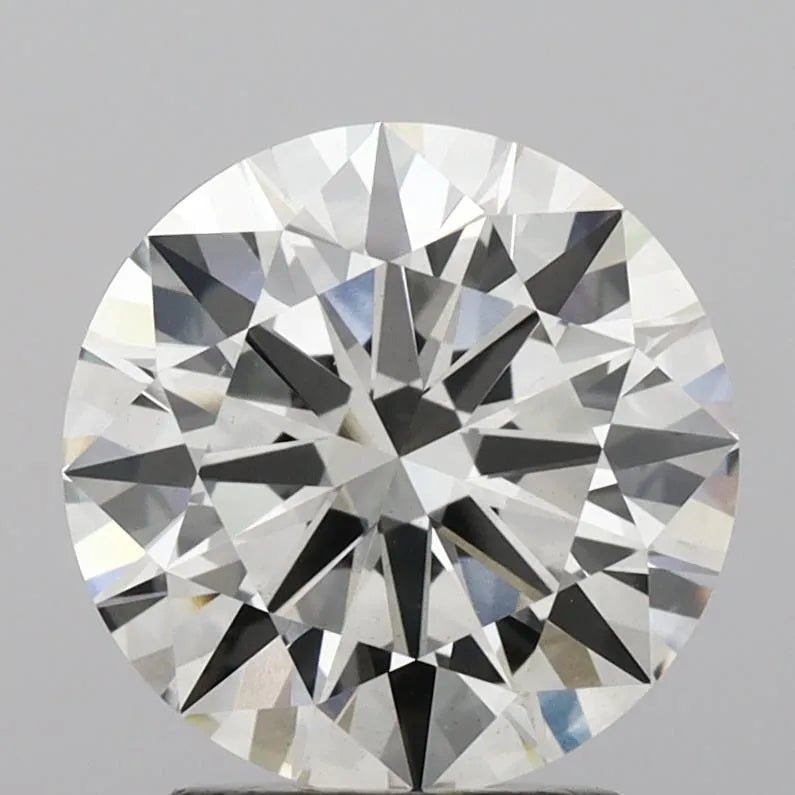 3.13ct Round Lab Grown Diamond (Colour I, Clarity VS1, Cut ID, IGI Certified) - Jewelry by Cleo