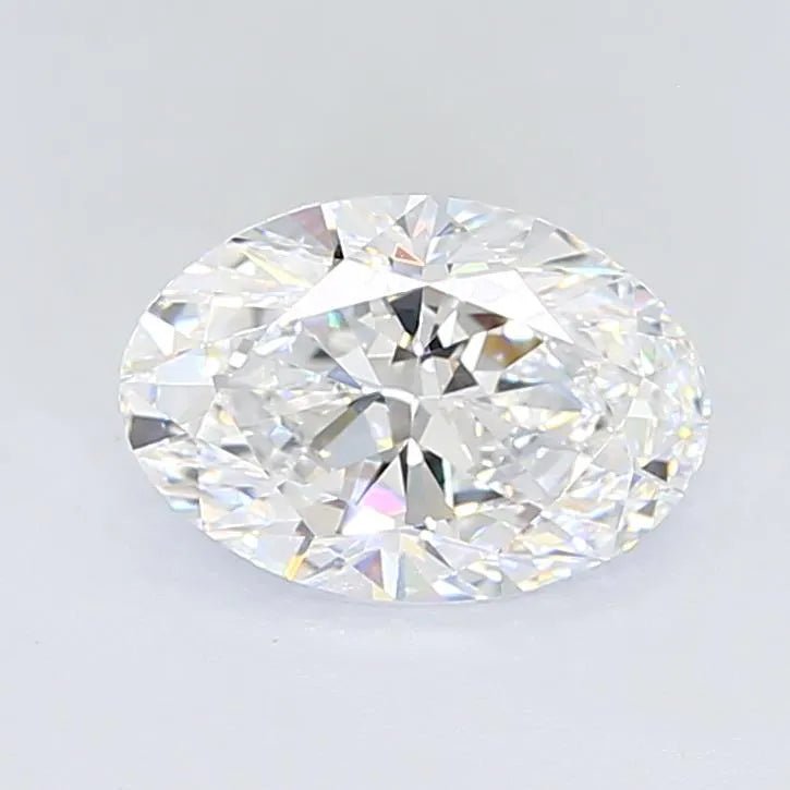 3.22ct Oval Lab Grown Diamond (Colour E, Clarity VVS2, IGI Certified) - Jewelry by Cleo