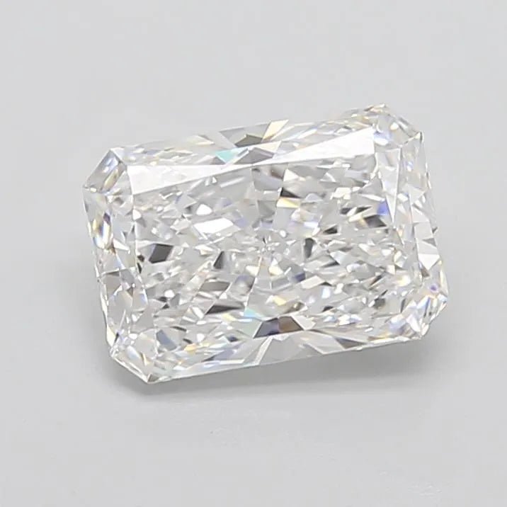 3.27ct Radiant Lab Grown Diamond (Colour D, Clarity VVS2, IGI Certified) - Jewelry by Cleo