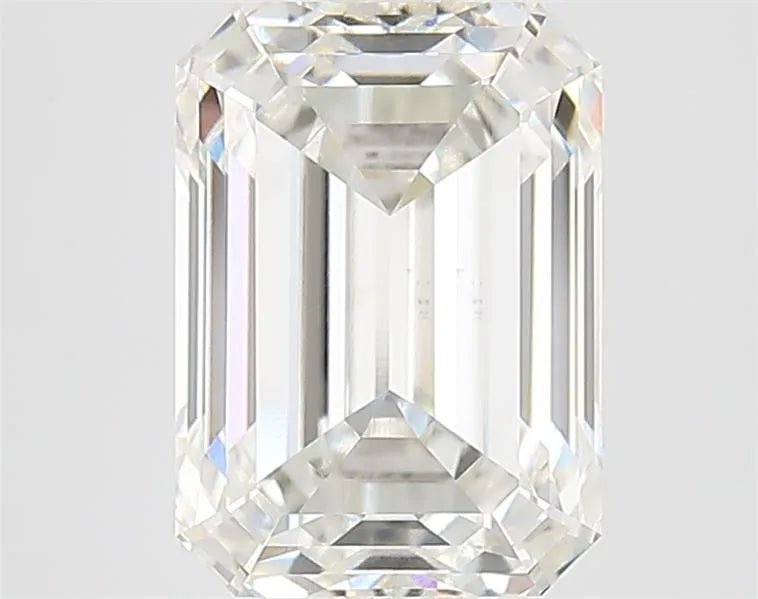 3.30ct Emerald Lab Grown Diamond (Colour G, Clarity VVS2, IGI Certified) - Jewelry by Cleo