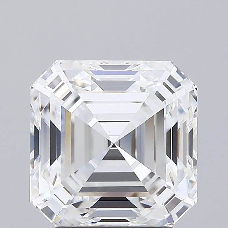 3.30ct Square emerald Lab Grown Diamond (Colour E, Clarity VS1, IGI Certified) - Jewelry by Cleo