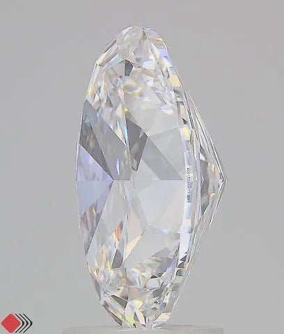 3.58ct Oval Lab Grown Diamond (Colour E, Clarity VVS2, IGI Certified) - Jewelry by Cleo