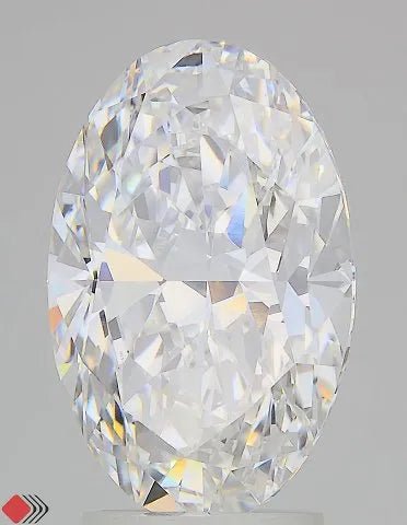 3.59ct Oval Lab Grown Diamond (Colour E, Clarity VVS2, IGI Certified) - Jewelry by Cleo