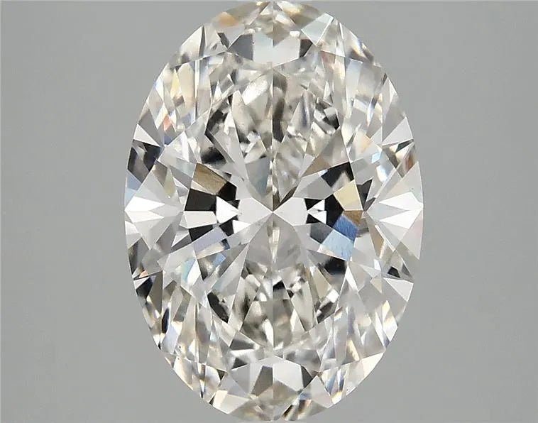 3.59ct Oval Lab Grown Diamond (Colour G, Clarity VS1, IGI Certified) - Jewelry by Cleo