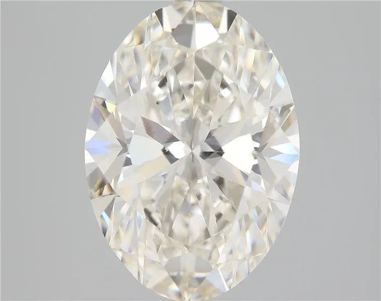3.62ct Oval Lab Grown Diamond (Colour H, Clarity VVS2, IGI Certified) - Jewelry by Cleo