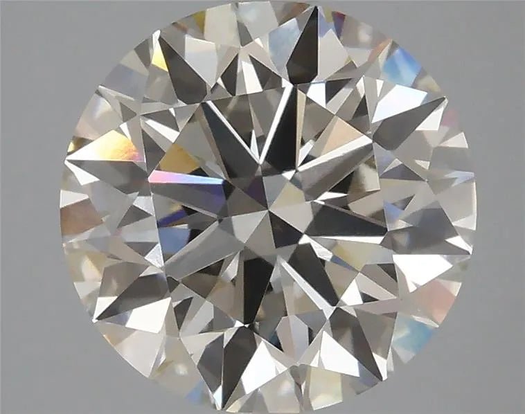 3.64ct Round Lab Grown Diamond (Colour H, Clarity VVS2, Cut ID, IGI Certified) - Jewelry by Cleo