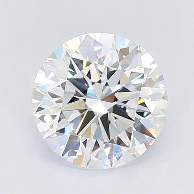 3.80ct Round Lab Grown Diamond (Colour E, Clarity VVS2, Cut ID, IGI Certified) - Jewelry by Cleo