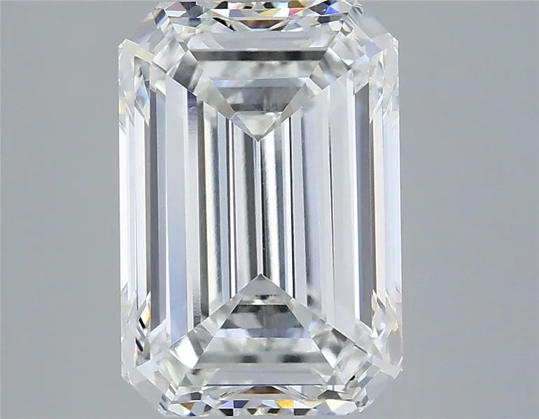 4.01ct Emerald Lab Grown Diamond (Colour F, Clarity VVS2, IGI Certified)