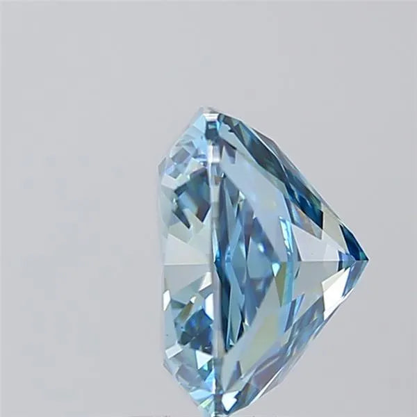 4.02ct Cushion brilliant Lab Grown Diamond (Colour Fancy Vivid Blue, Clarity VS1, IGI Certified)