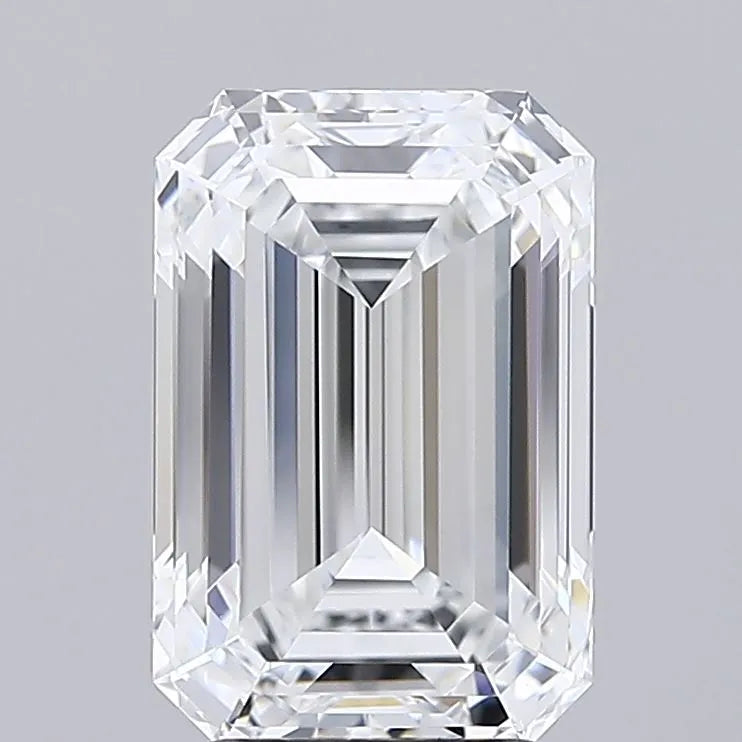 4.02ct Emerald Lab Grown Diamond (Colour D, Clarity VVS2, IGI Certified)