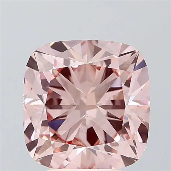 4.03ct Cushion brilliant Lab Grown Diamond (Colour Fancy Intense Pink, Clarity VS1, IGI Certified)
