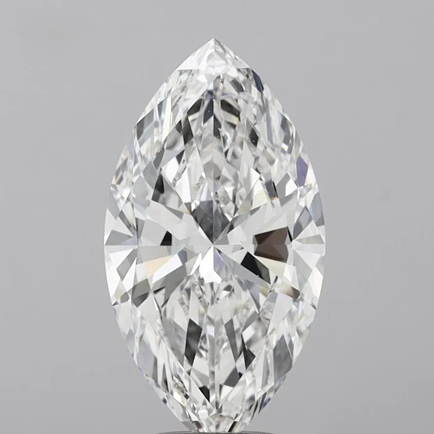 4.03ct Marquise Lab Grown Diamond (Colour F, Clarity VVS2, IGI Certified)