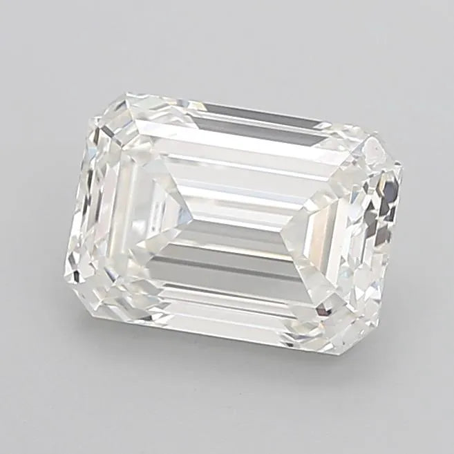 4.04ct Emerald Lab Grown Diamond (Colour G, Clarity VVS2, IGI Certified)