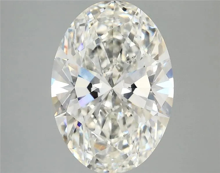 4.06ct Oval Lab Grown Diamond (Colour G, Clarity VS1, IGI Certified)