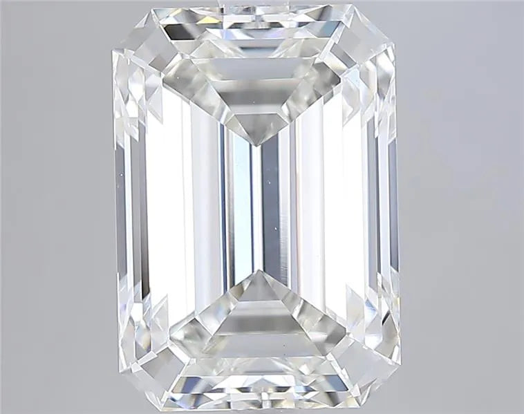 4.07ct Emerald Lab Grown Diamond (Colour G, Clarity VVS2, IGI Certified)