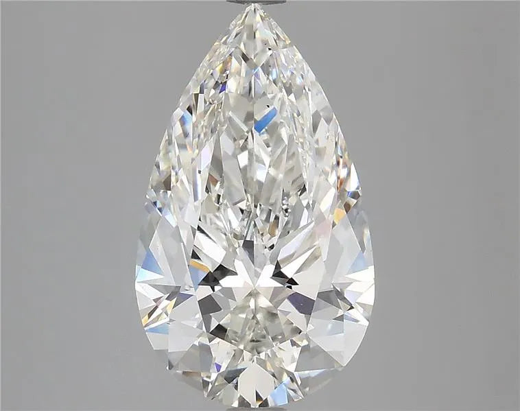 4.19ct Pear Lab Grown Diamond (Colour G, Clarity VS2, IGI Certified)