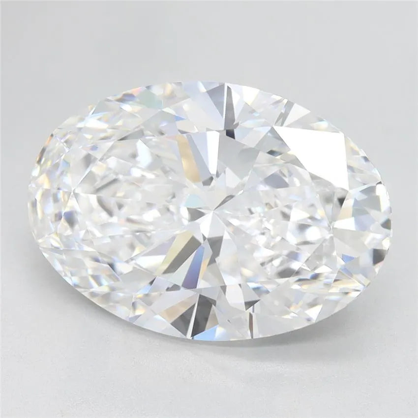 4.37ct Oval Lab Grown Diamond (Colour D, Clarity VVS2, GIA Certified)