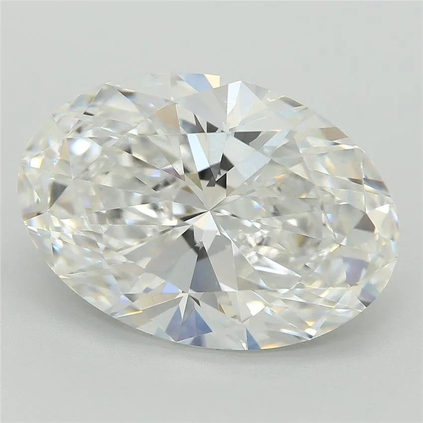 4.53ct Oval Lab Grown Diamond (Colour F, Clarity VVS2, Cut EX, GCAL Certified)