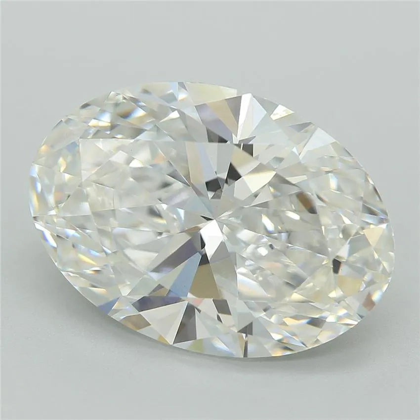 4.59ct Oval Lab Grown Diamond (Colour E, Clarity VVS2, Cut EX, GCAL Certified)