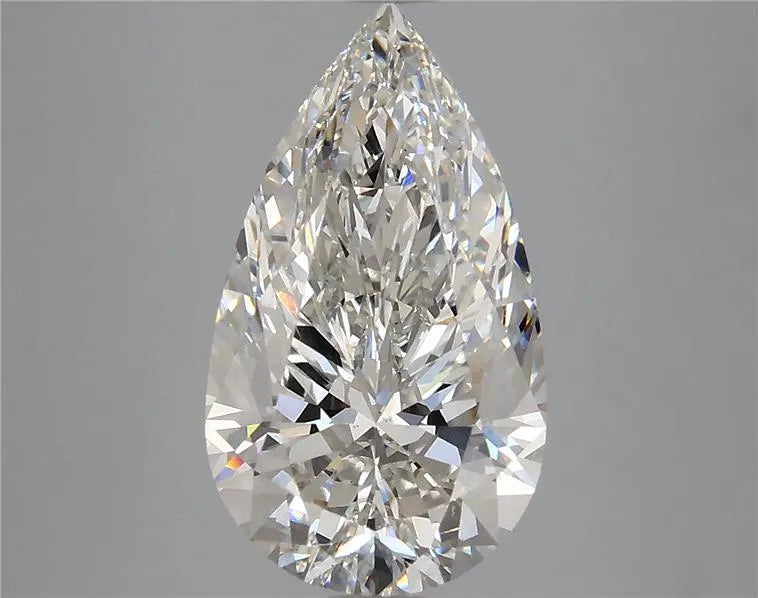 4.69ct Pear Lab Grown Diamond (Colour G, Clarity VS2, IGI Certified)