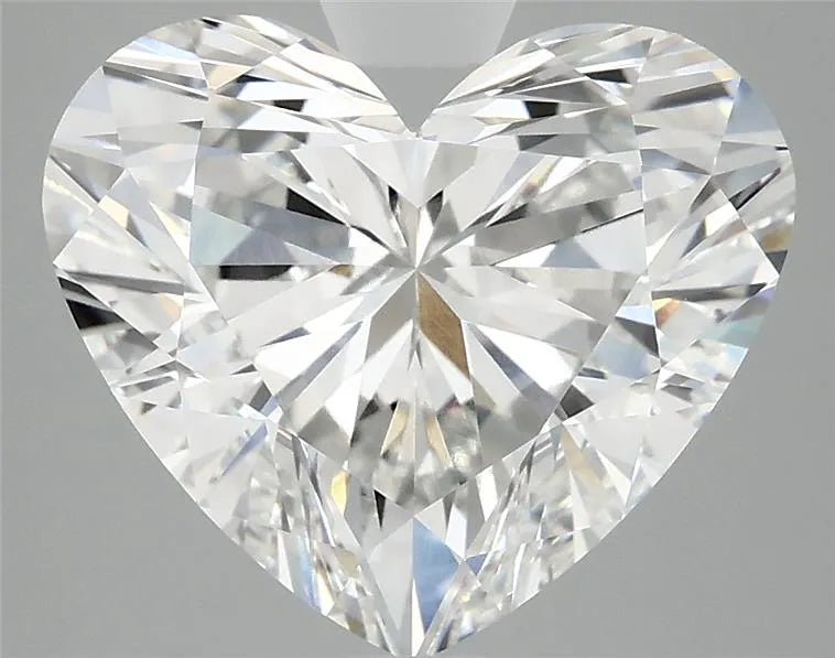 4.74ct Heart Lab Grown Diamond (Colour E, Clarity VVS2, IGI Certified)
