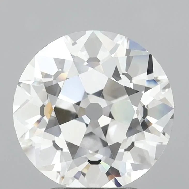 4.00ct European cut Lab Grown Diamond (Colour E, Clarity VS1, IGI Certified) - Jewelry by Cleo
