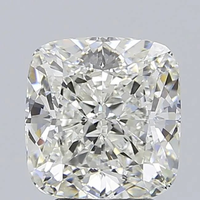 4.01ct Cushion modified Lab Grown Diamond (Colour F, Clarity VVS2, IGI Certified) - Jewelry by Cleo