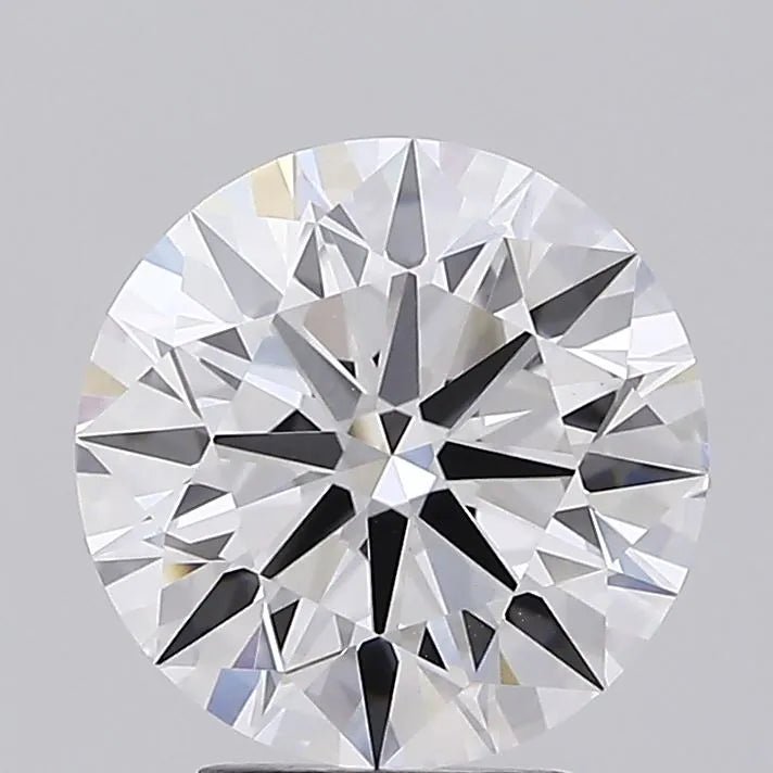 4.02ct Round Lab Grown Diamond (Colour E, Clarity VVS2, Cut ID, IGI Certified) - Jewelry by Cleo