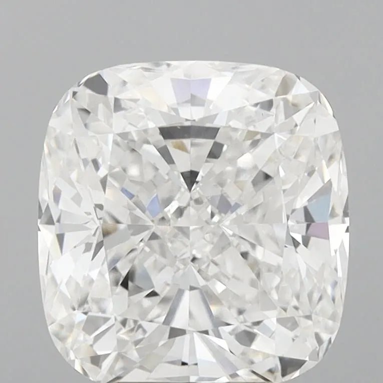 4.03ct Cushion modified Lab Grown Diamond (Colour E, Clarity VVS2, IGI Certified) - Jewelry by Cleo