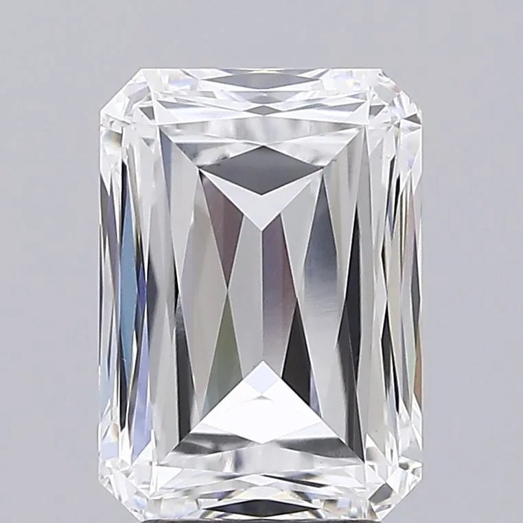 4.03ct Radiant Lab Grown Diamond (Colour D, Clarity VS1, IGI Certified) - Jewelry by Cleo