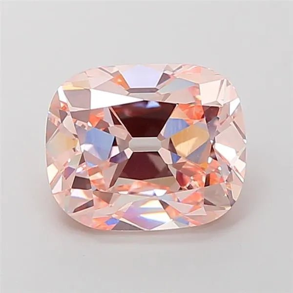 4.07ct Cushion brilliant Lab Grown Diamond (Colour Fancy Pink, Clarity VVS2, IGI Certified) - Jewelry by Cleo