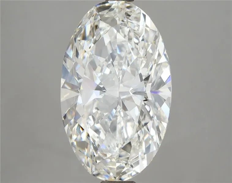 4.07ct Oval Lab Grown Diamond (Colour F, Clarity VVS2, IGI Certified) - Jewelry by Cleo