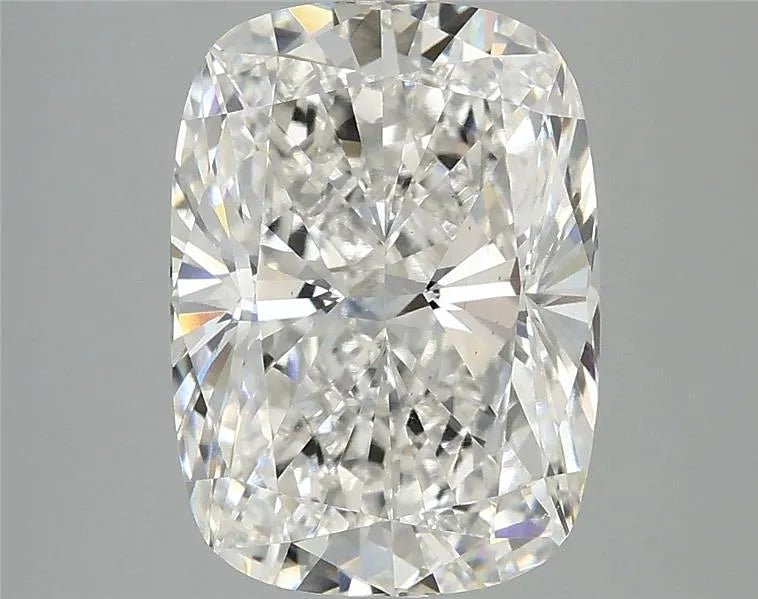 4.08ct Cushion modified Lab Grown Diamond (Colour F, Clarity VS1, IGI Certified) - Jewelry by Cleo