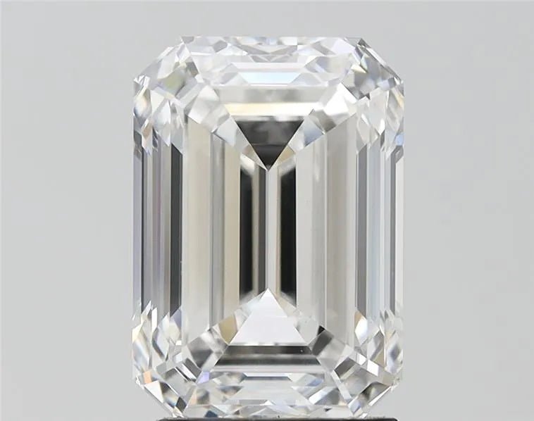 4.08ct Emerald Lab Grown Diamond (Colour G, Clarity VS1, GIA Certified) - Jewelry by Cleo