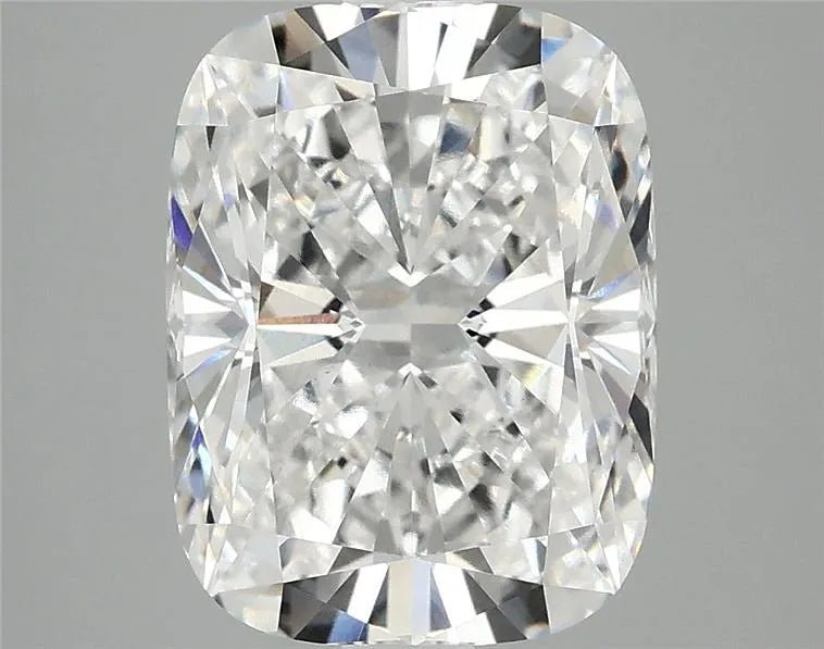 4.10ct Cushion modified Lab Grown Diamond (Colour F, Clarity VS1, IGI Certified) - Jewelry by Cleo