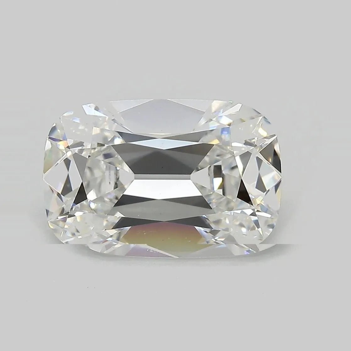 4.48ct Cushion brilliant Lab Grown Diamond (Colour F, Clarity VVS2, IGI Certified) - Jewelry by Cleo