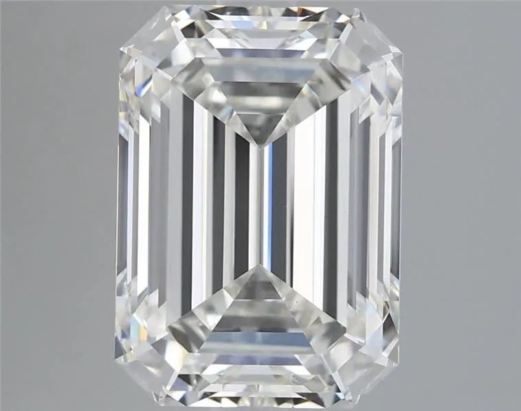 4.66ct Emerald Lab Grown Diamond (Colour G, Clarity VVS2, IGI Certified) - Jewelry by Cleo