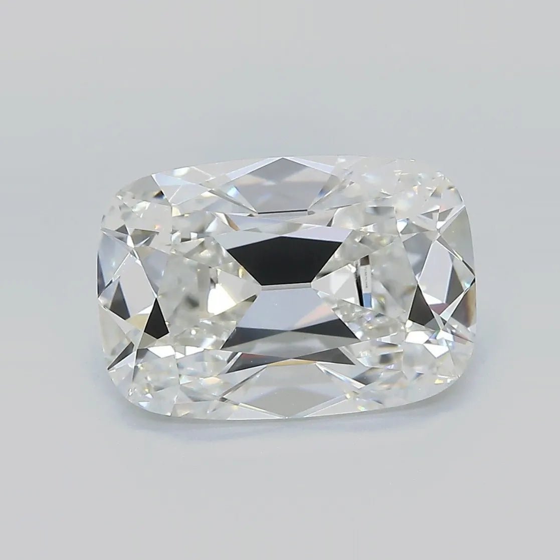 4.70ct Cushion brilliant Lab Grown Diamond (Colour F, Clarity VVS2, IGI Certified) - Jewelry by Cleo