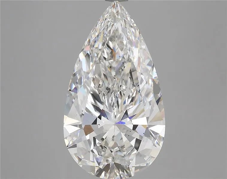 4.75ct Pear Lab Grown Diamond (Colour G, Clarity VS2, IGI Certified) - Jewelry by Cleo